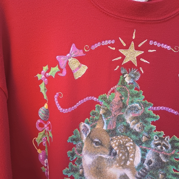 Vintage Christmas sweatshirt - Picture 2 of 3